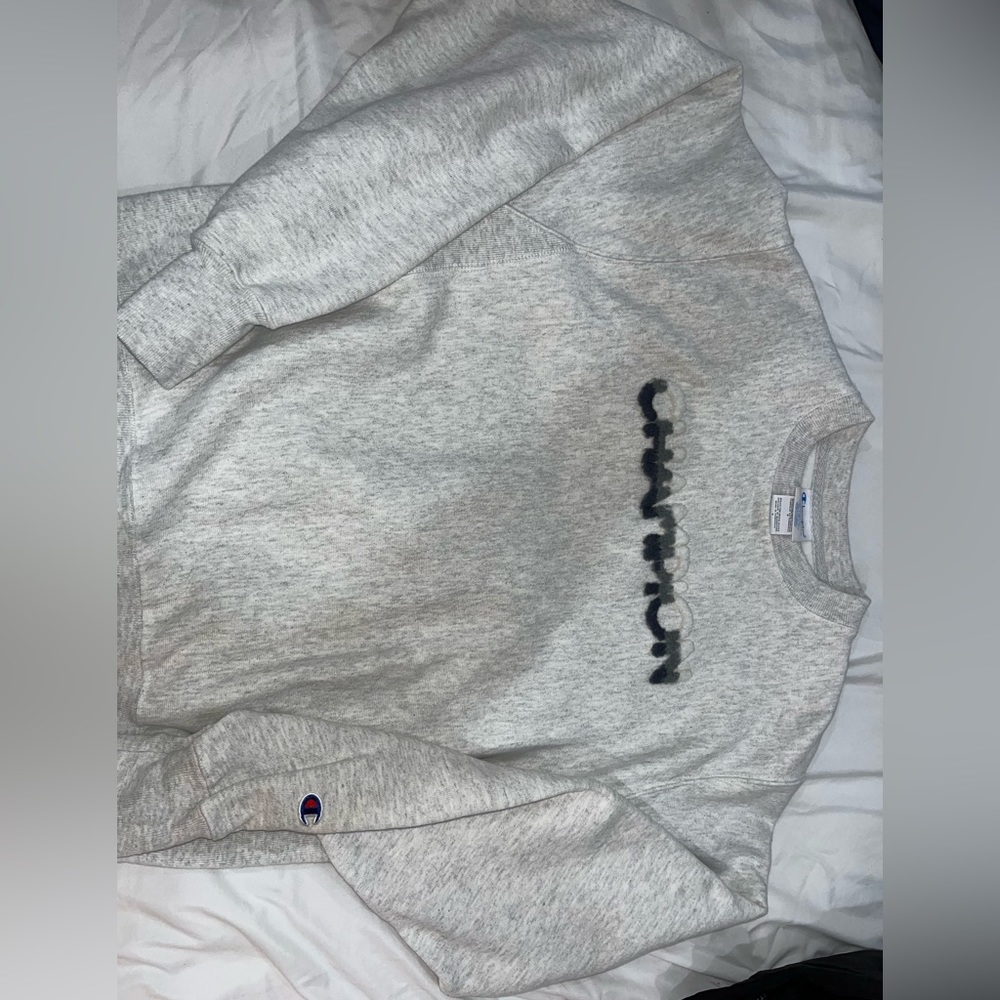 Champion Crew Neck with furry logo detailing. BRAND NEW, NEVER WORN!